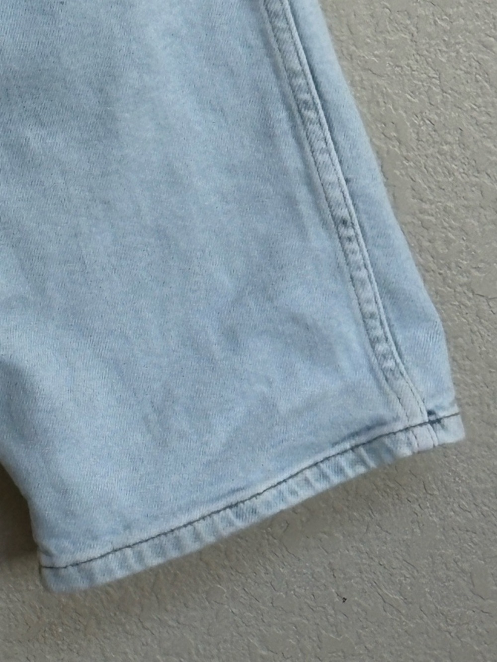RE/DONE Light Wash Straight Leg Jeans High Rise Button Fly Blue Size 25 - Picture 4 of 9